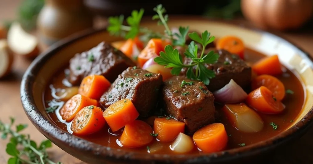 Recette Bœuf Carottes