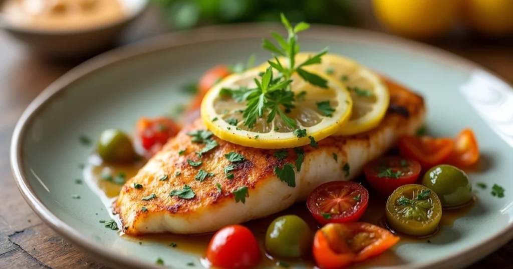 Lotte au Four Recette