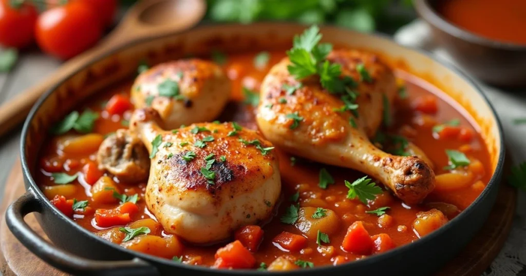 Vraie Recette Poulet Basquaise