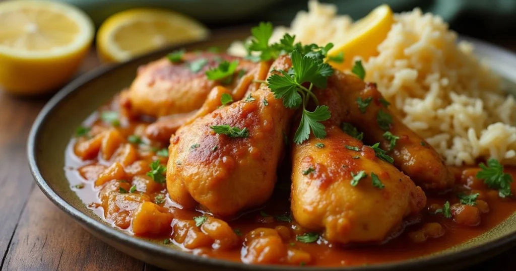 Poulet Yassa Recette