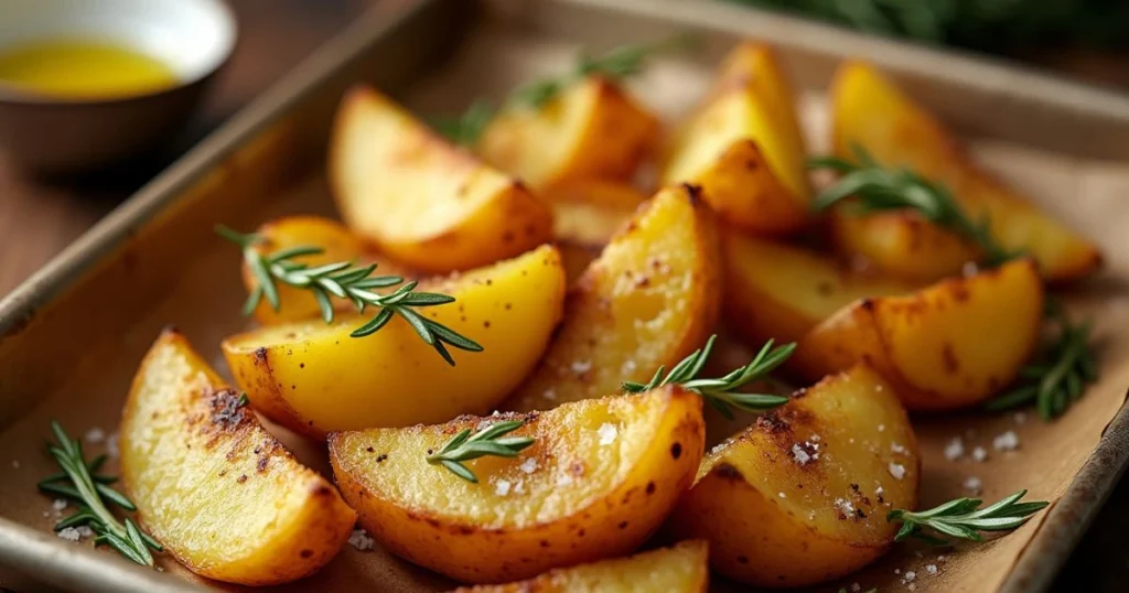 Pomme de terre au four huile d'olive