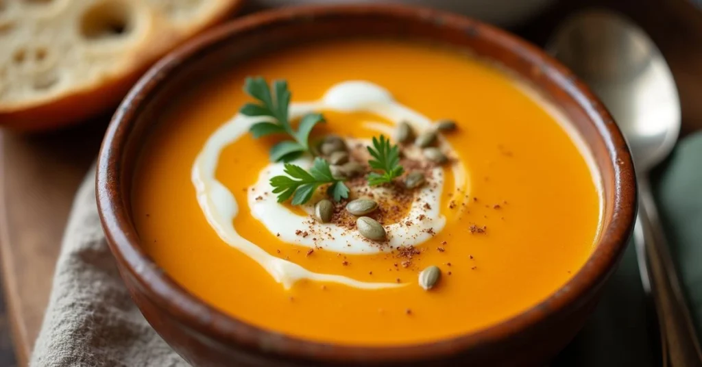 soupe potimarron carotte