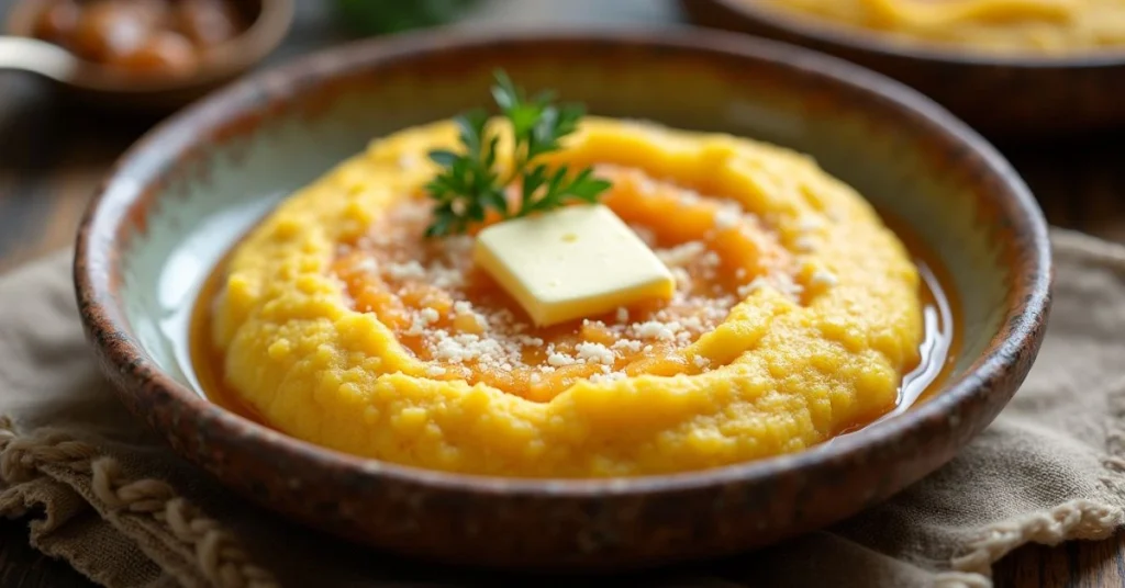 Recette polenta crémeuse
