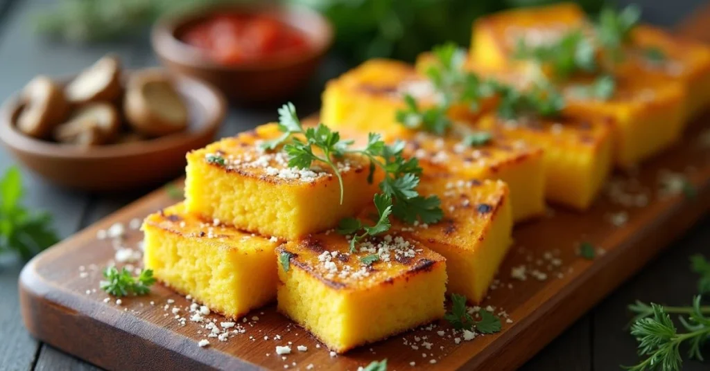 Polenta grillée recette