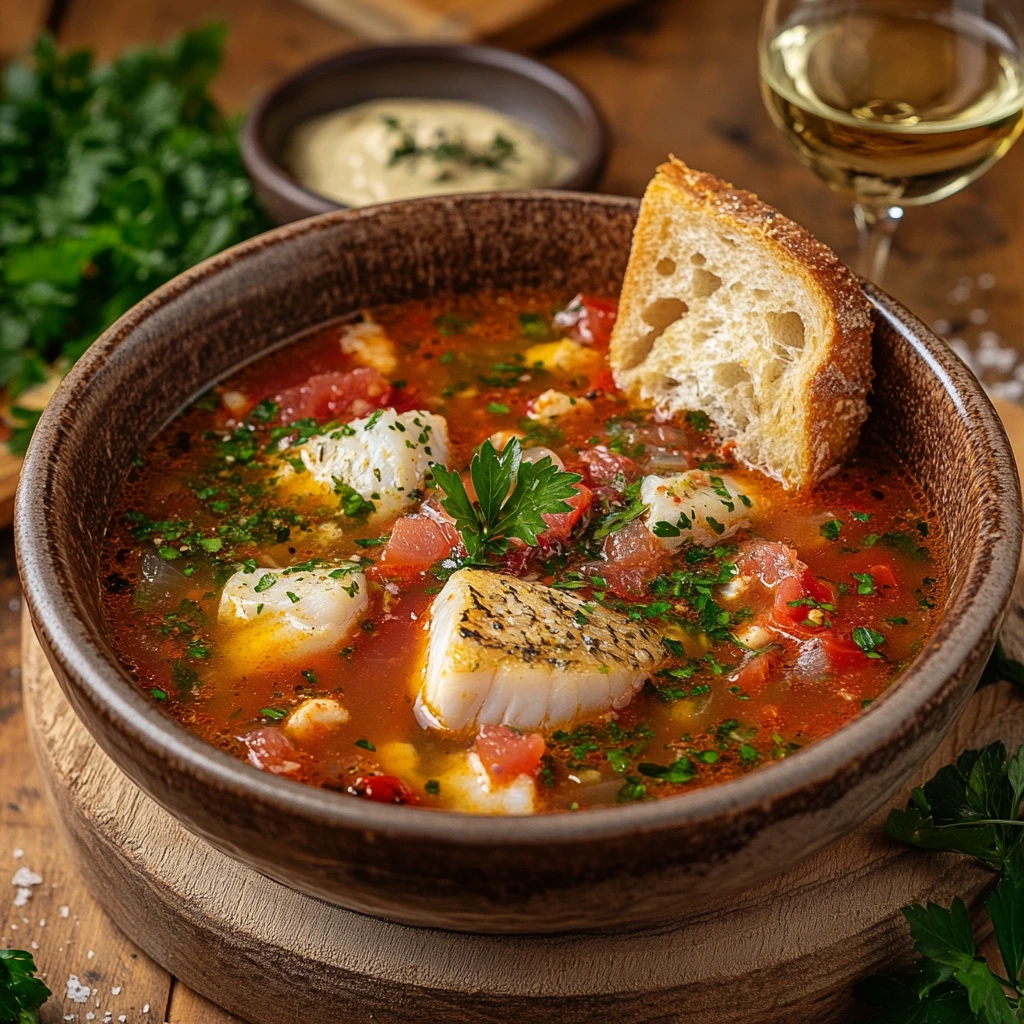 soupe de poisson facile recette