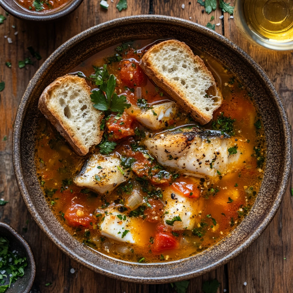 soupe de poisson traditionnelle