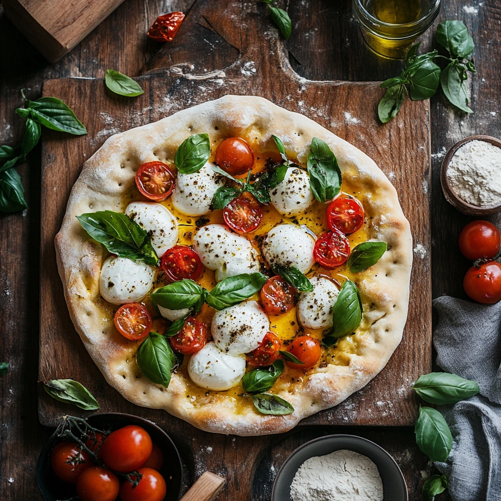 Pinsa recette garniture