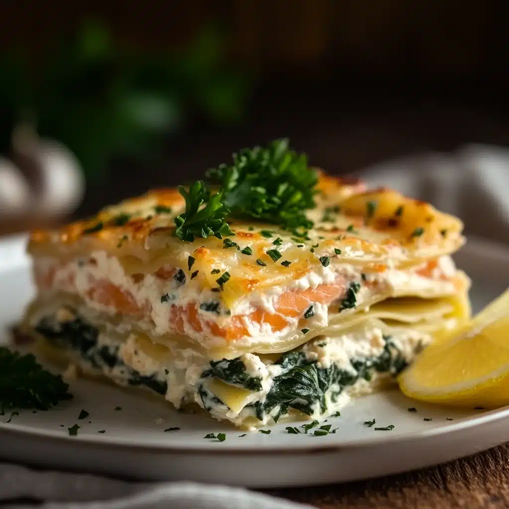 Recette lasagne saumon épinard ricotta