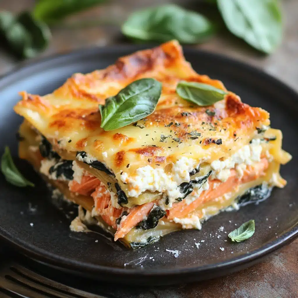 Recette lasagne saumon épinard italienne