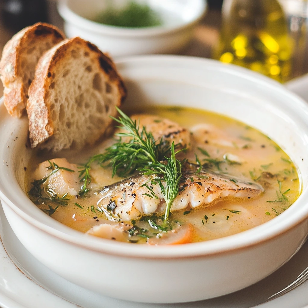 Recette de soupe poisson