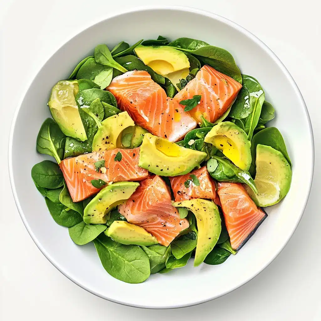 salade au saumon fumé et avocat