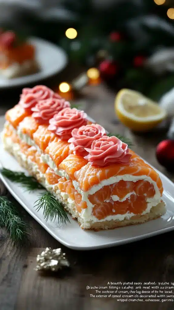 Buche salee aux saveurs de la mer